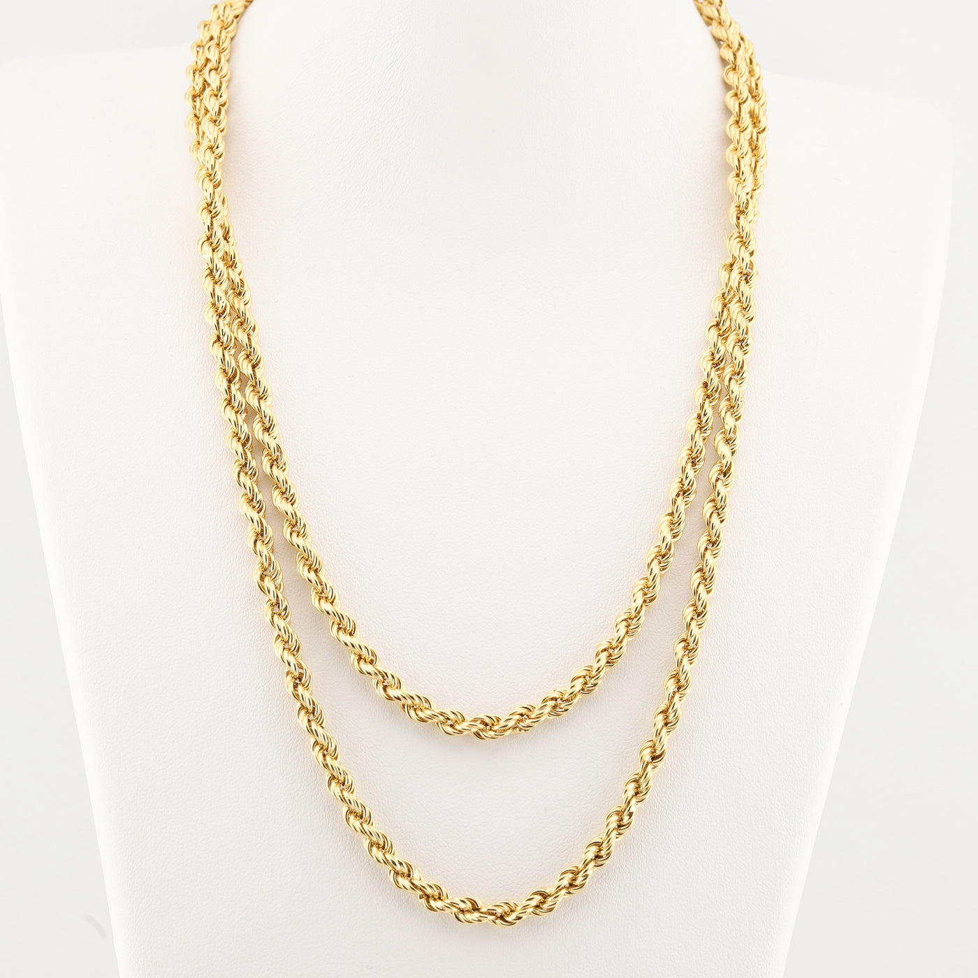 Yellow Gold Rope Chain