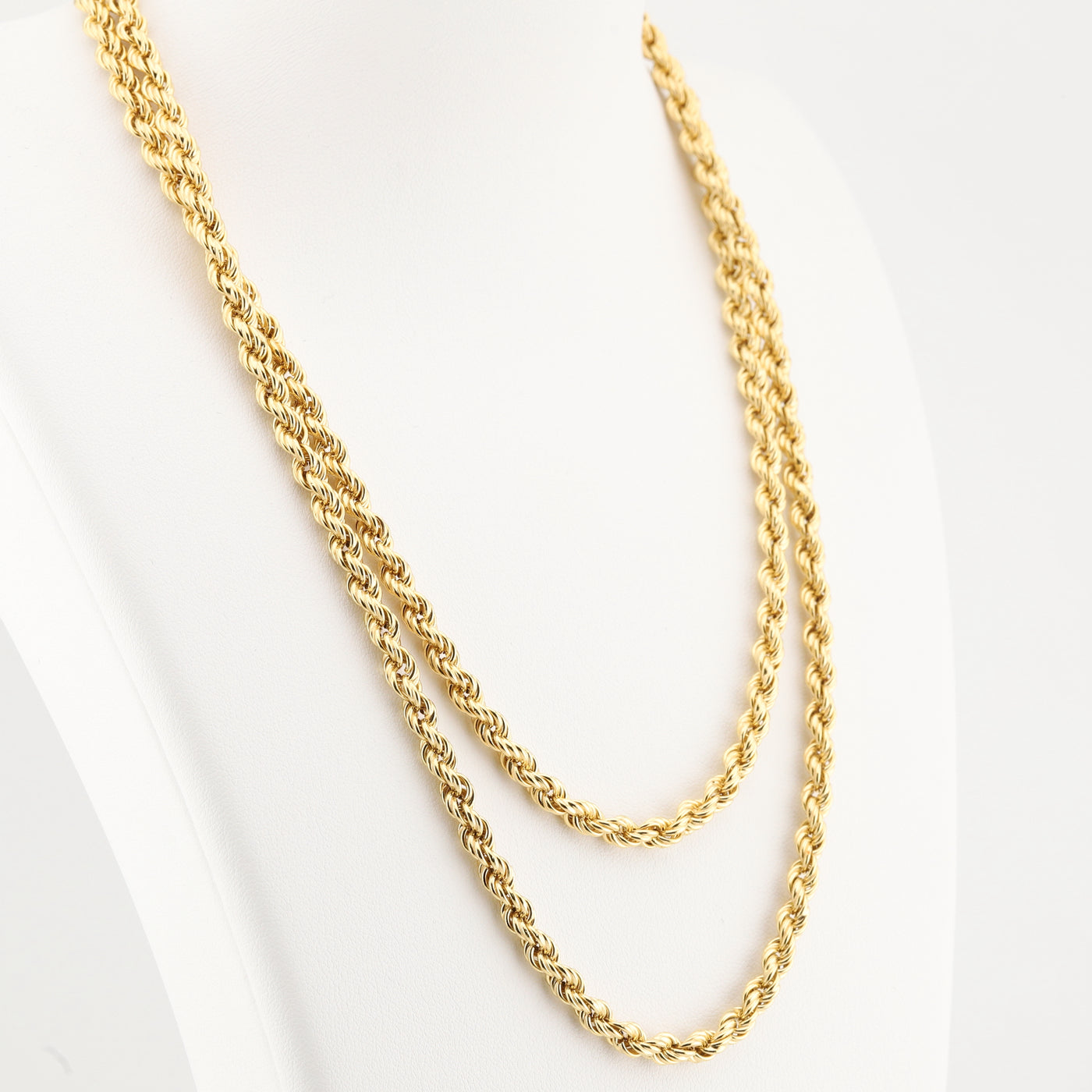 Yellow Gold Rope Chain