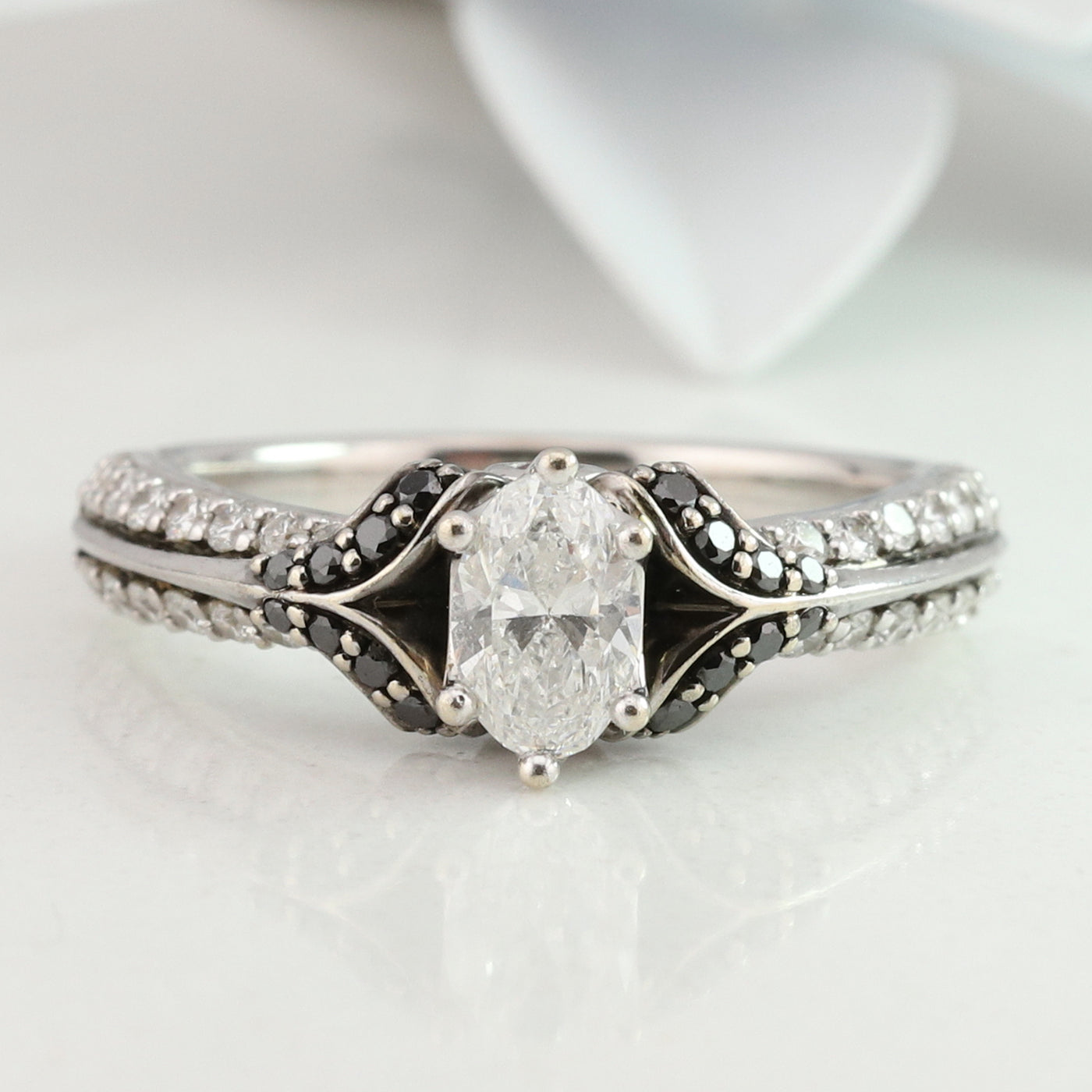 White Gold Diamond Ring