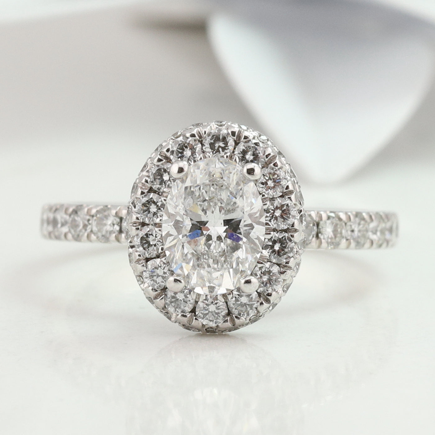 White Gold Diamond Ring