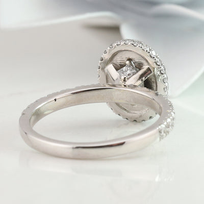 White Gold Diamond Ring