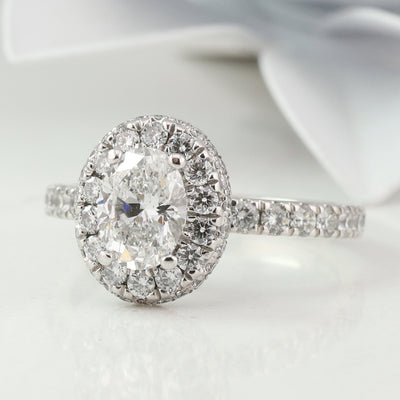 White Gold Diamond Ring