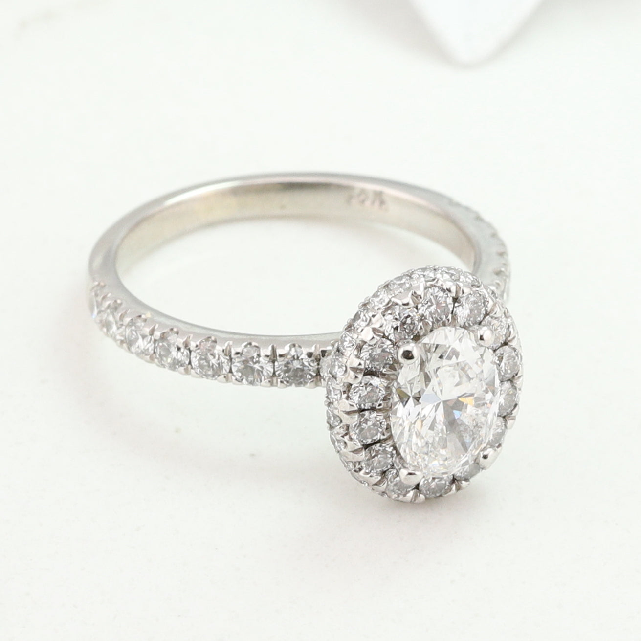 White Gold Diamond Ring