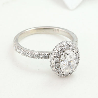White Gold Diamond Ring