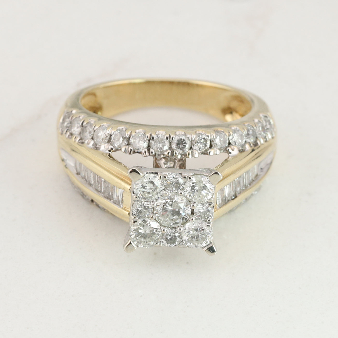 Yellow Gold Diamond Ring