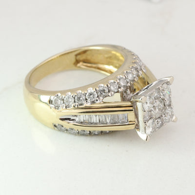 Yellow Gold Diamond Ring