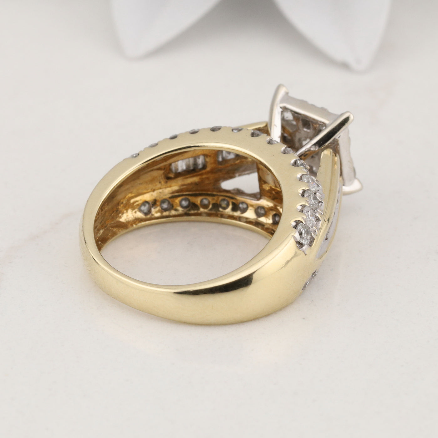 Yellow Gold Diamond Ring