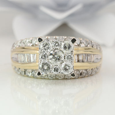Yellow Gold Diamond Ring