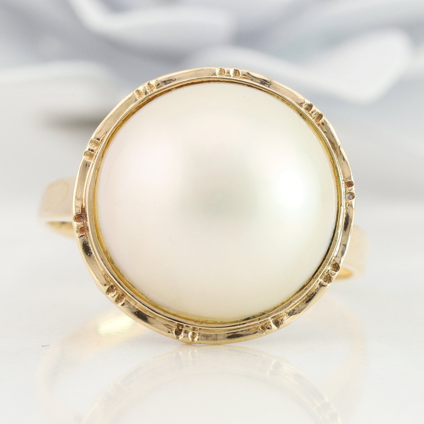 Mabe Pearl Ring