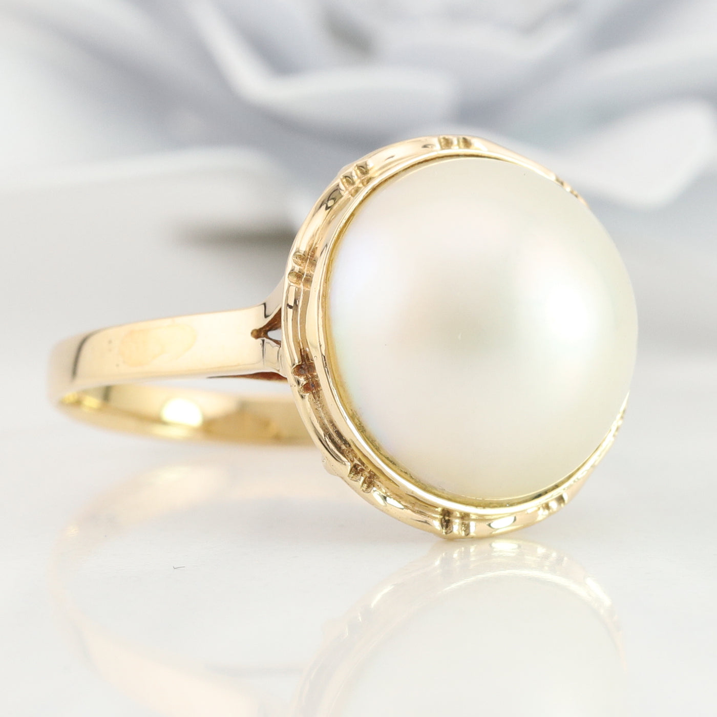 Mabe Pearl Ring