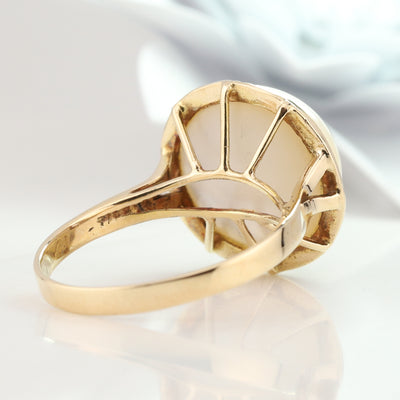 Mabe Pearl Ring