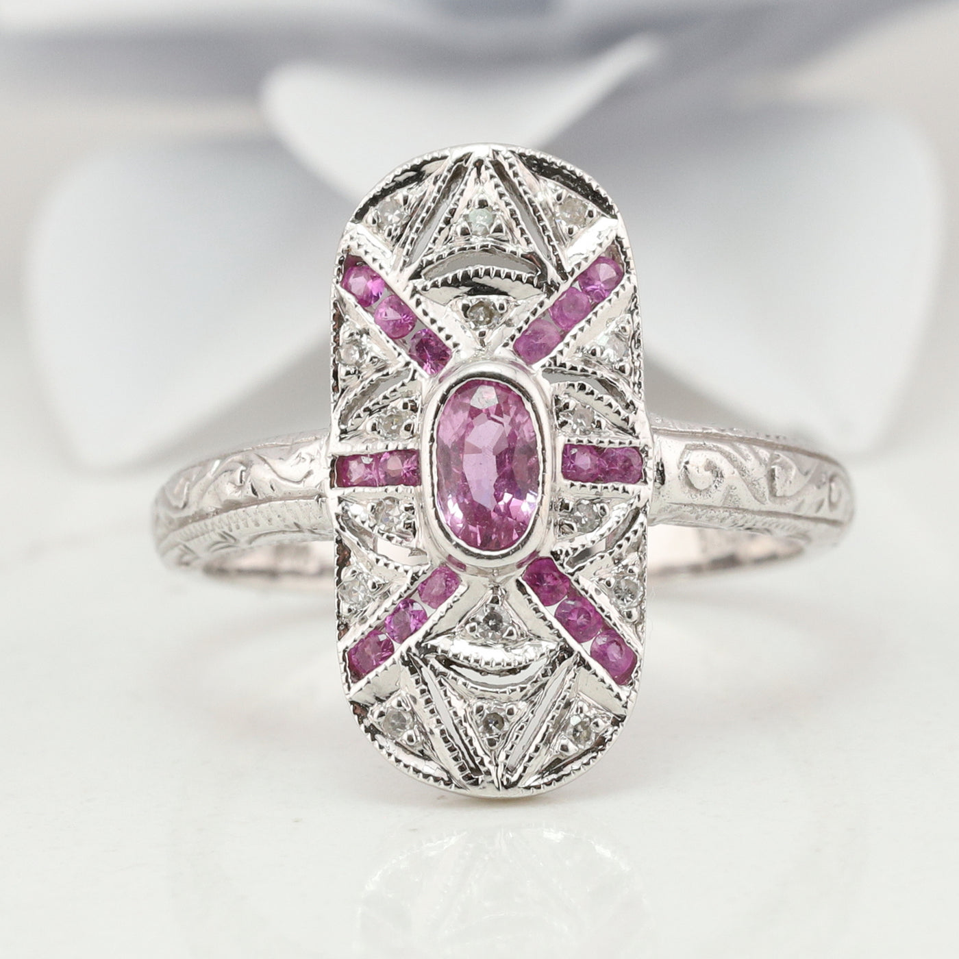 Pink Sapphire Ring