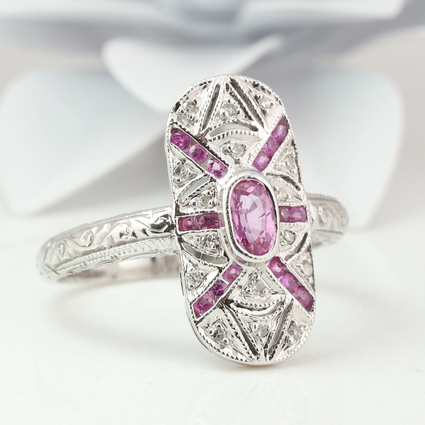 Pink Sapphire Ring