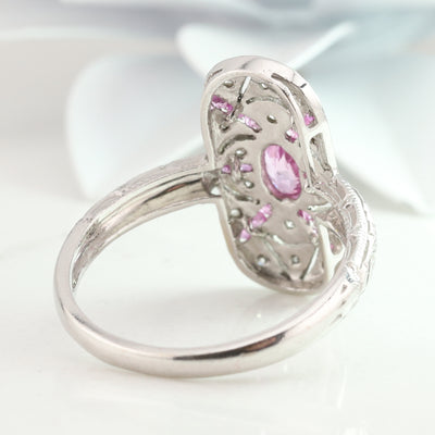 Pink Sapphire Ring