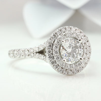 White Gold Diamond Ring