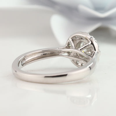 White Gold Diamond Ring