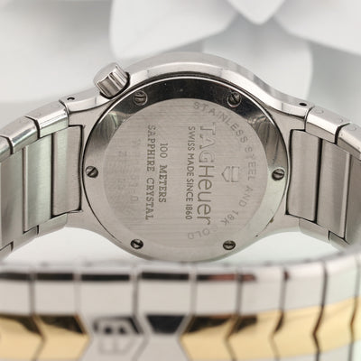 Two Tone Tag Heuer Watch