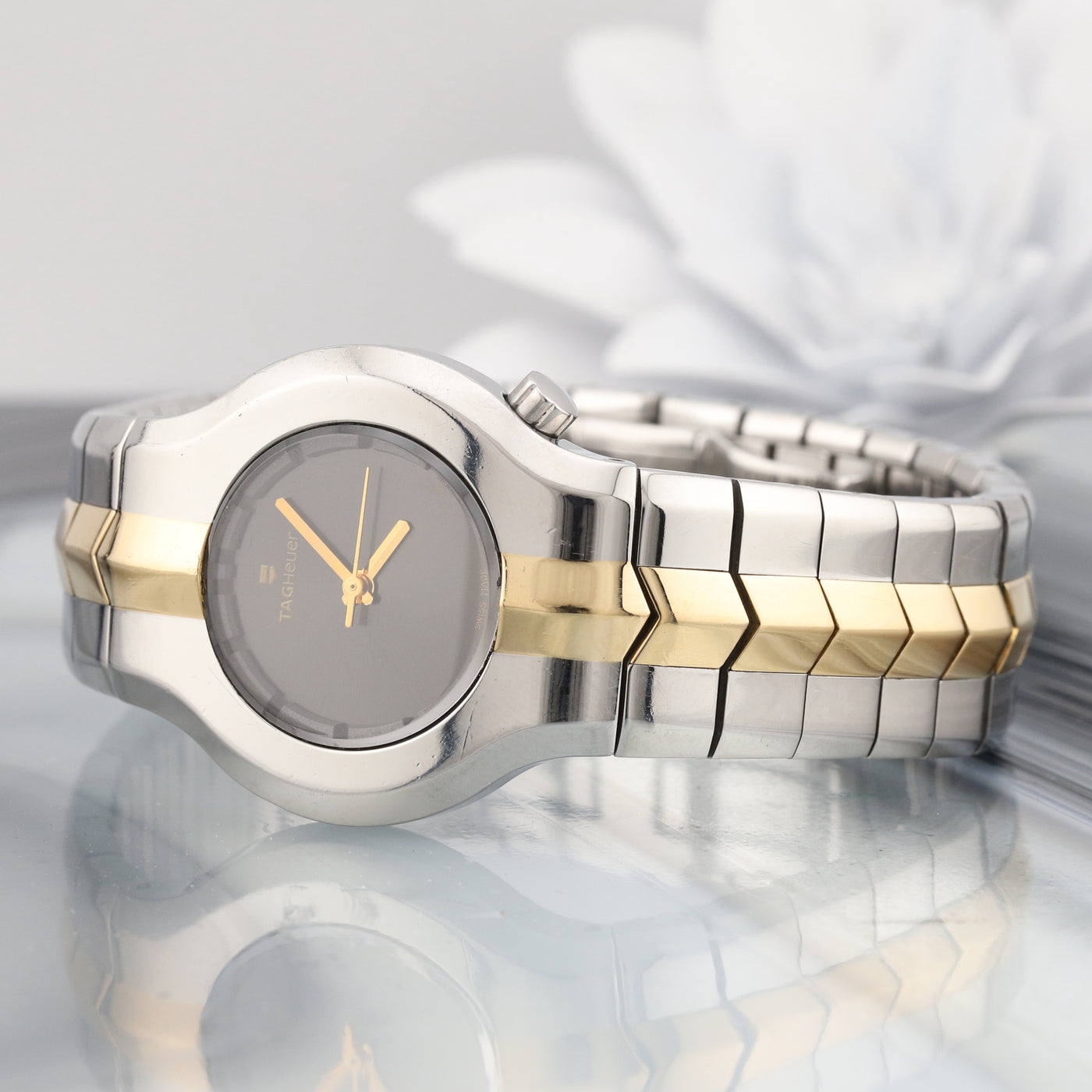 Two Tone Tag Heuer Watch