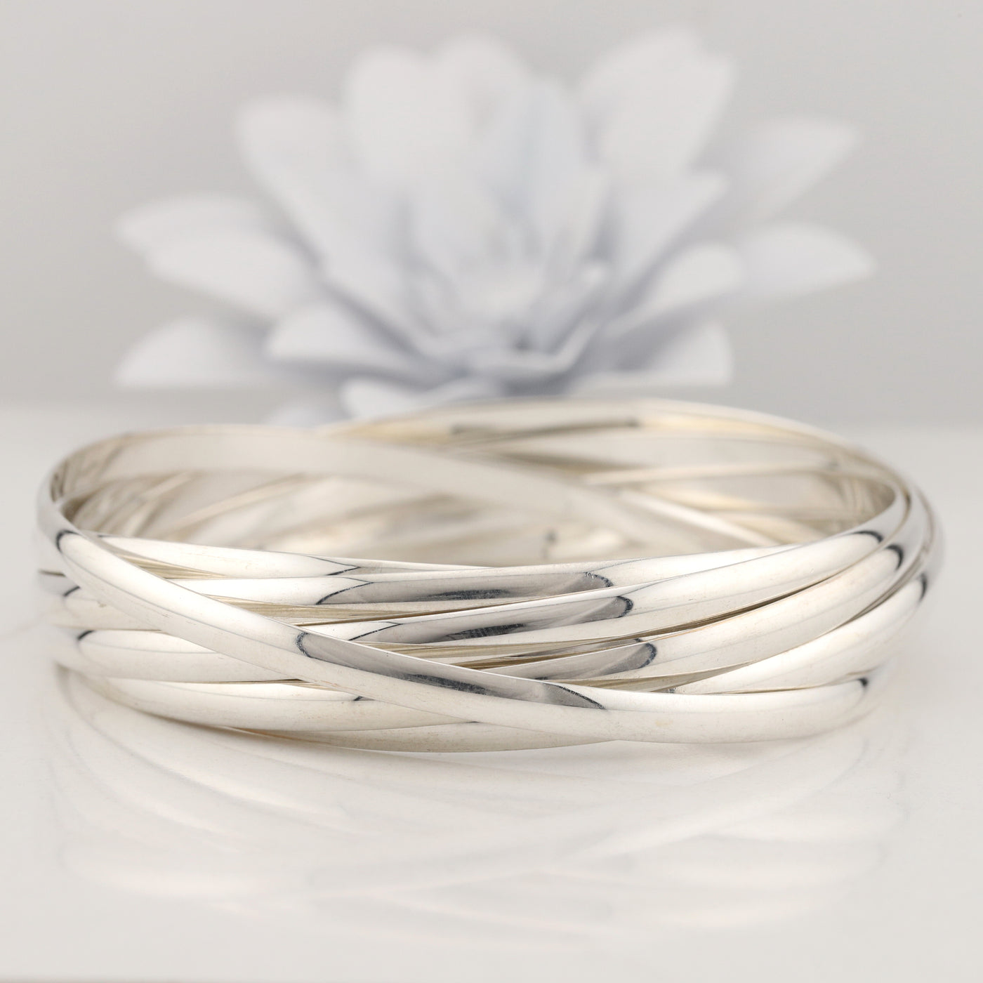 Tiffany Multi Interlocking Bangle