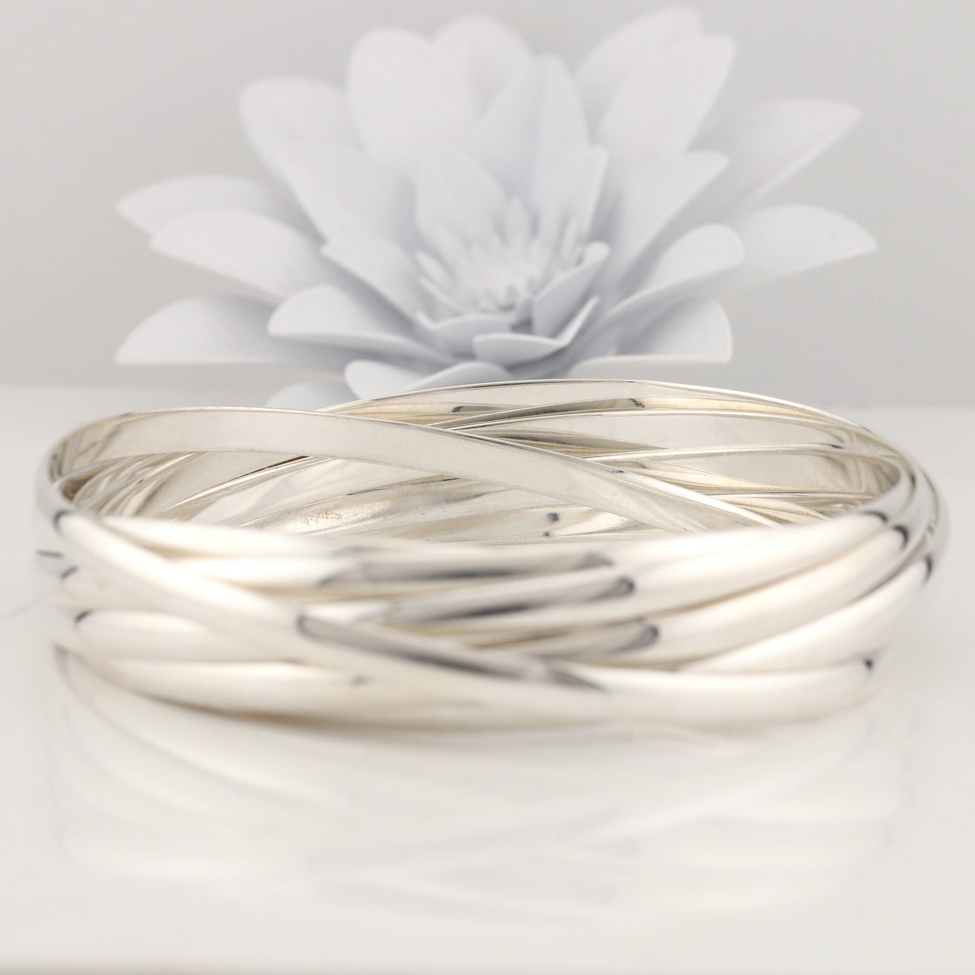 Tiffany Multi Interlocking Bangle