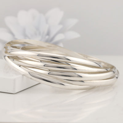 Tiffany Multi Interlocking Bangle