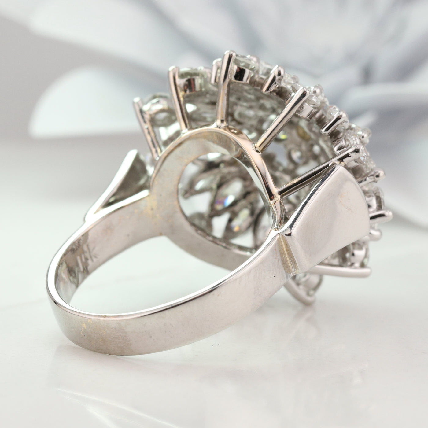 Floral Diamond Ring