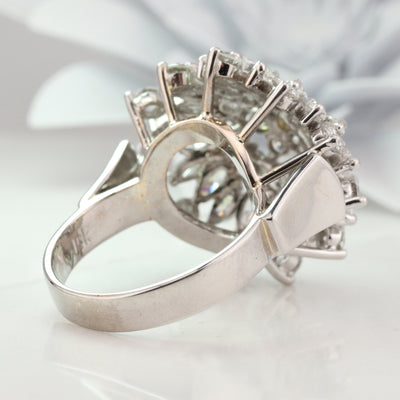Floral Diamond Ring