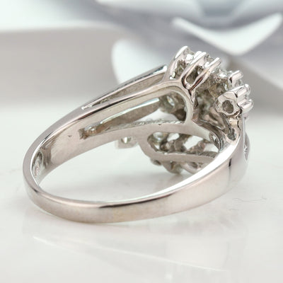 Floral Diamond Ring