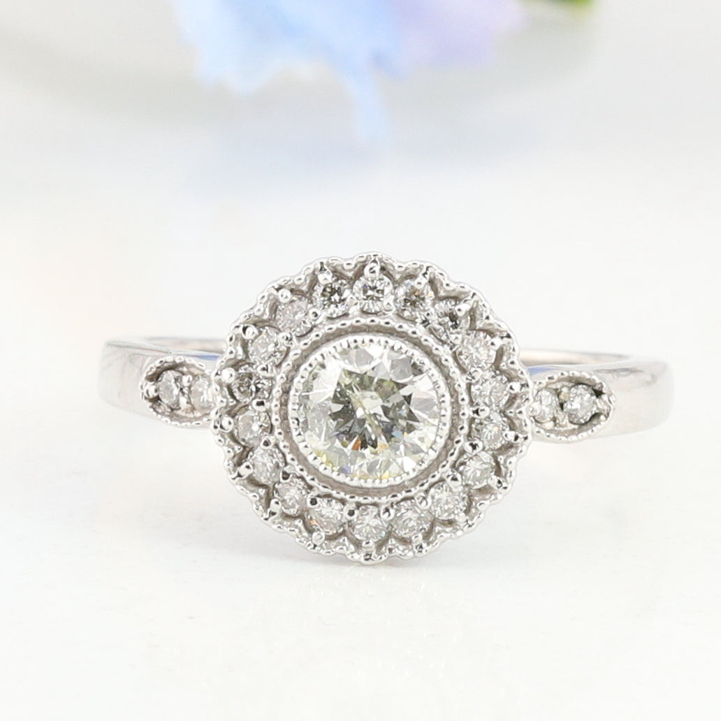 Diamond Halo Ring