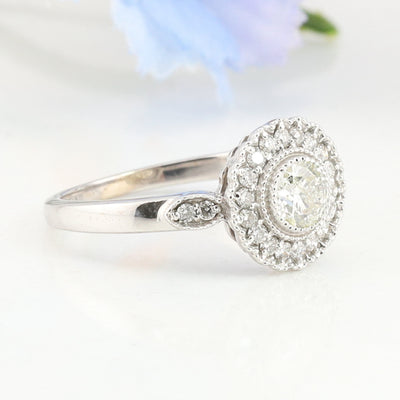 Diamond Halo Ring