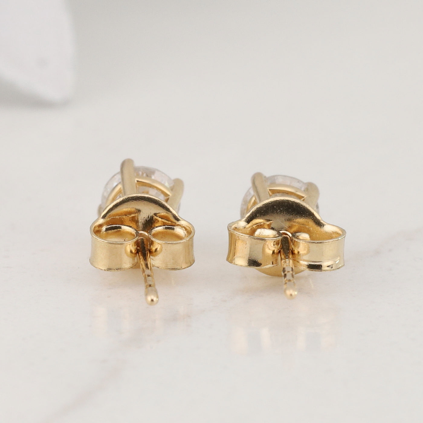 Natural Diamond Stud Earrings