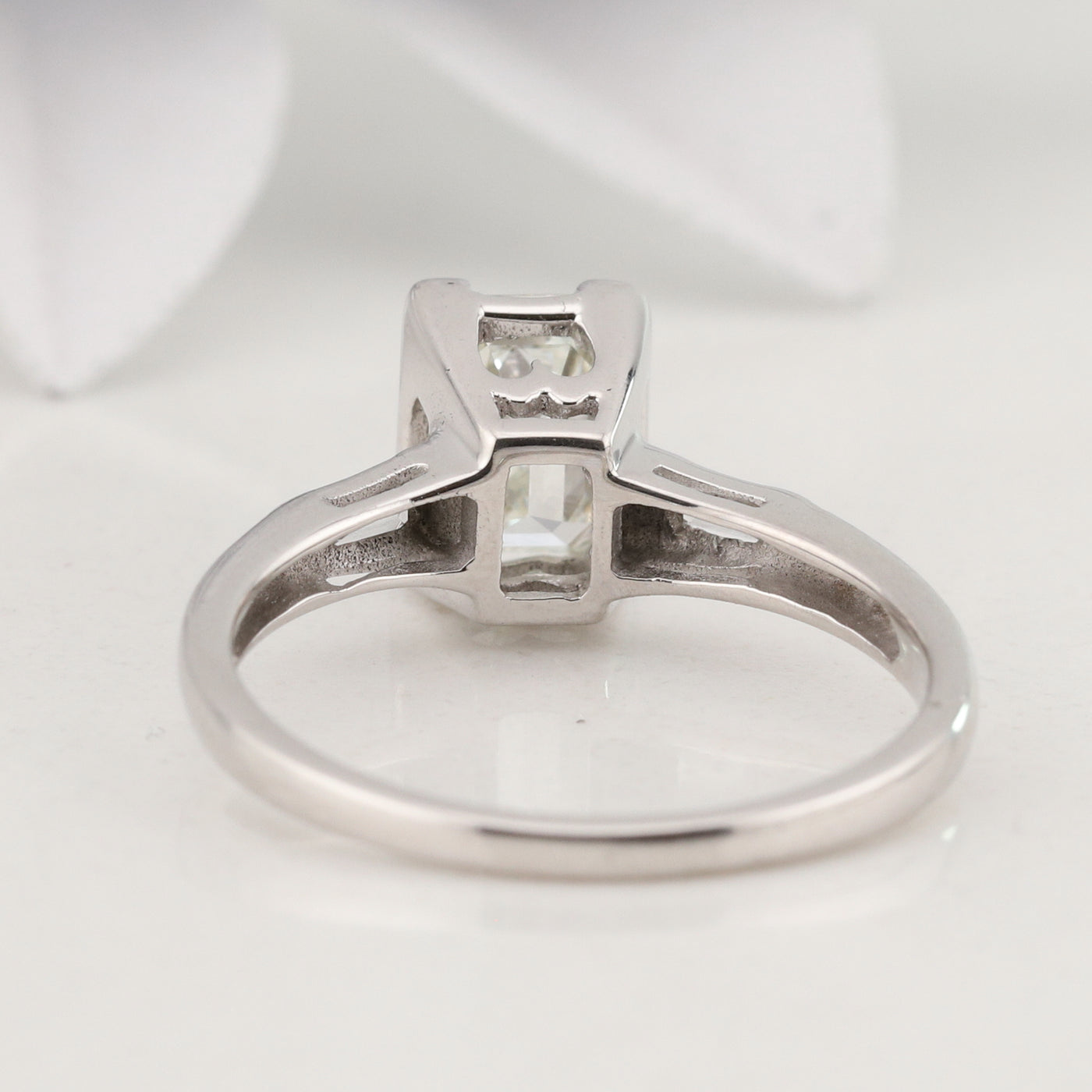 Emerald Cut Diamond Ring