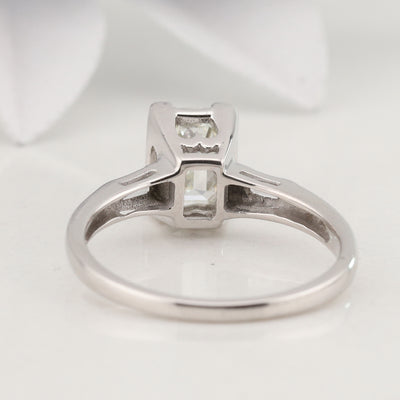Emerald Cut Diamond Ring