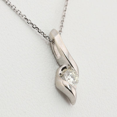 White Gold Diamond Pendant