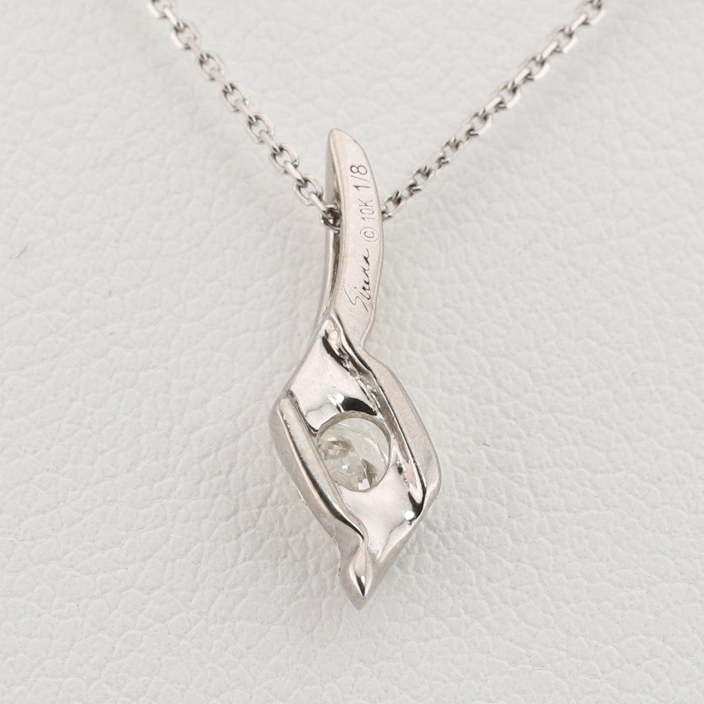 White Gold Diamond Pendant