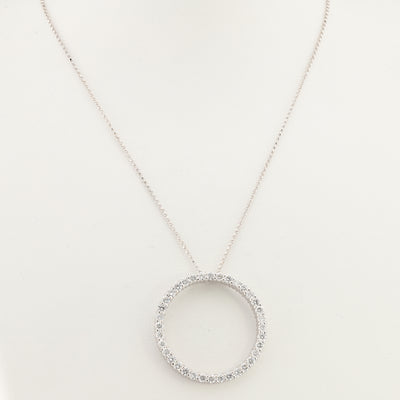 Circle of Life Diamond Pendant