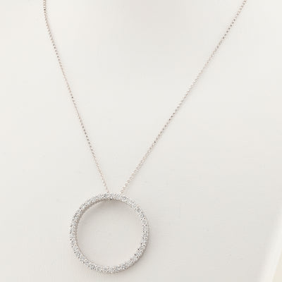 Circle of Life Diamond Pendant