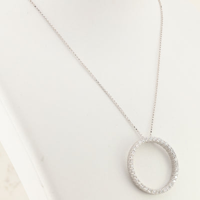 Circle of Life Diamond Pendant