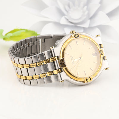 Two Toned Stainless Steel Watch