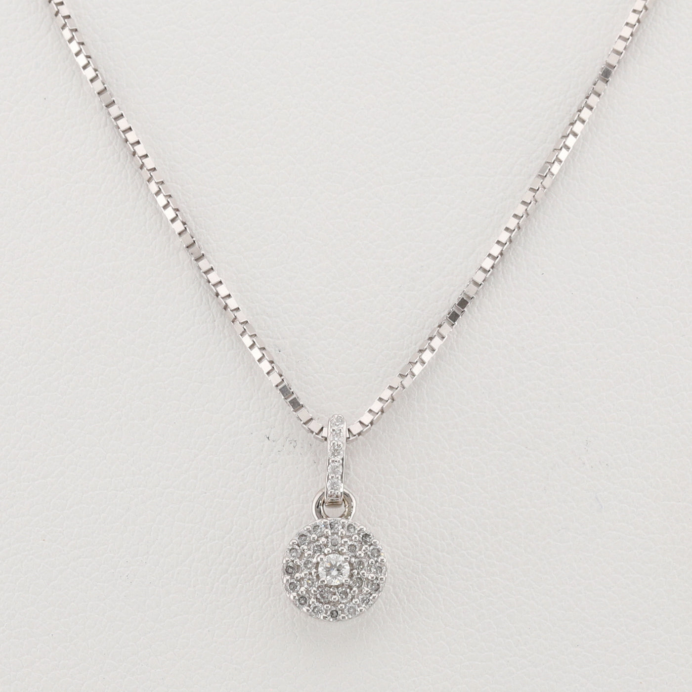 Diamond Pendant with Chain