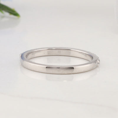 White Gold Diamond Anniversary Ring