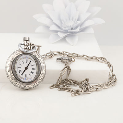 Sterling Silver Pocket Watch