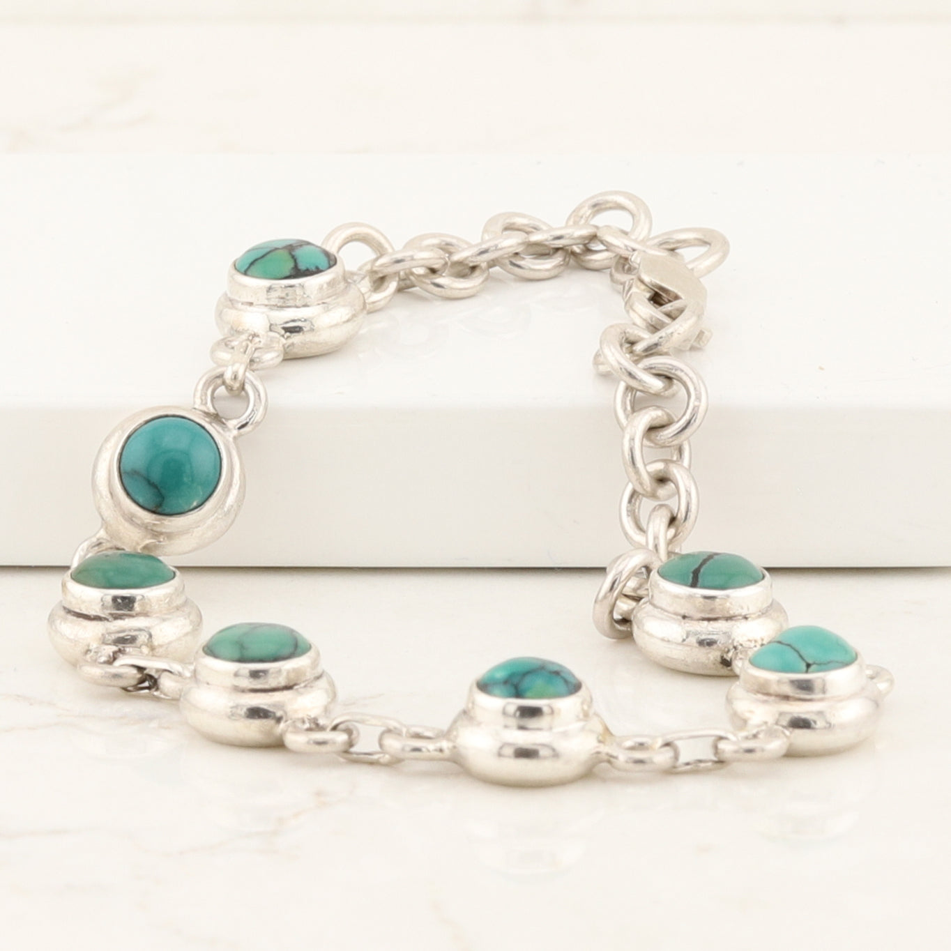 Sterling Turquoise Bracelet