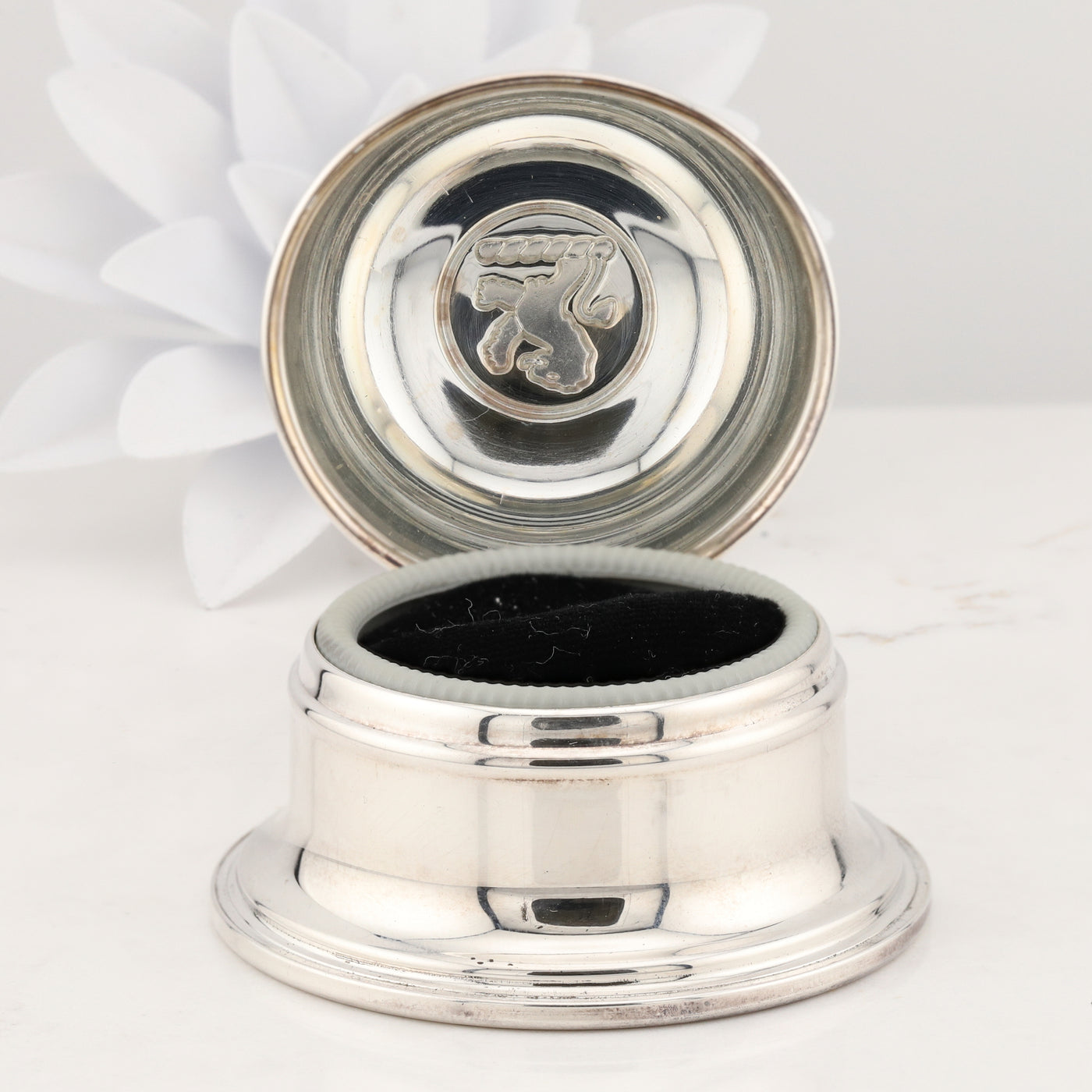 Sterling Silver Ring Box