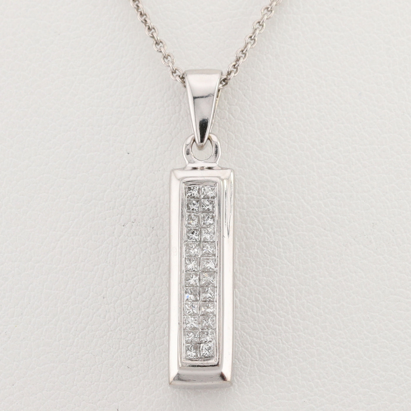 White Gold Diamond Pendant