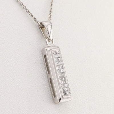 White Gold Diamond Pendant