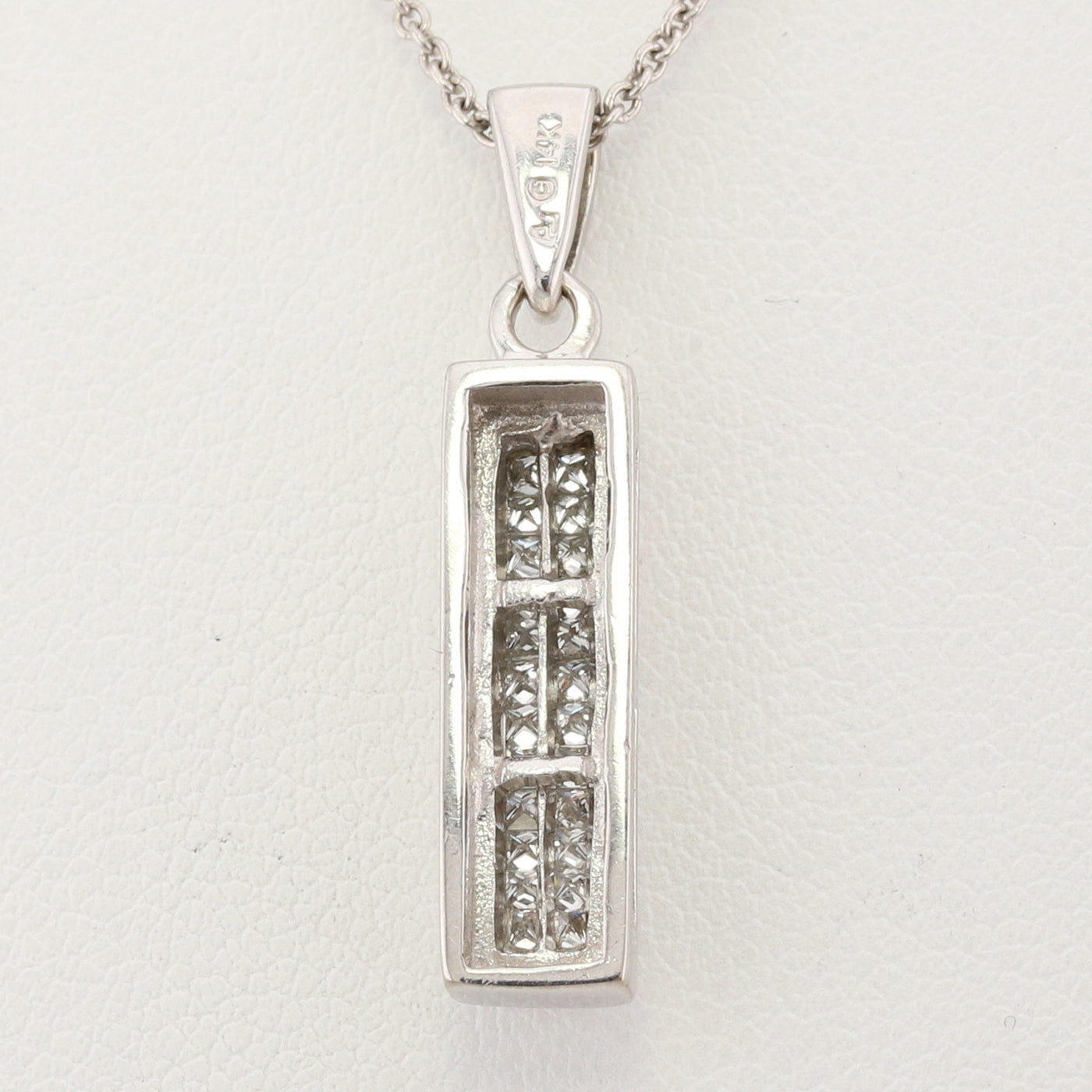White Gold Diamond Pendant