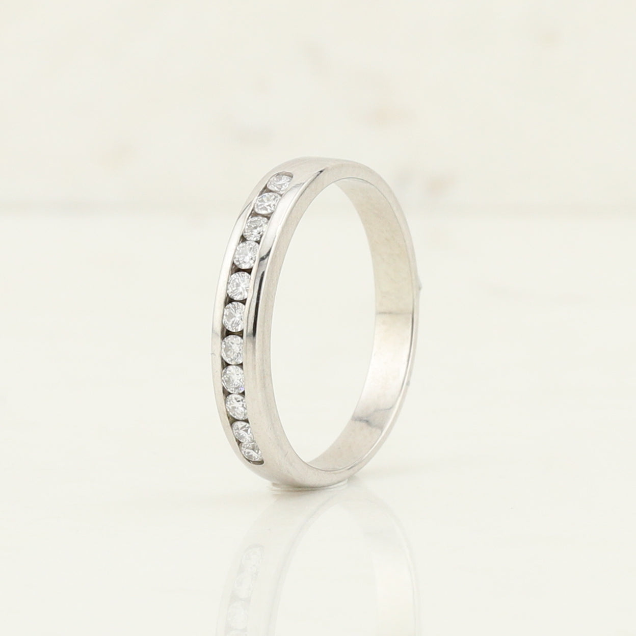 White Gold Diamond Ring