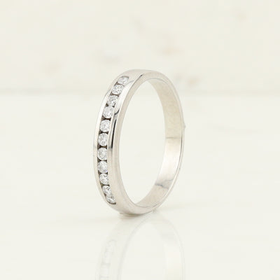 White Gold Diamond Ring