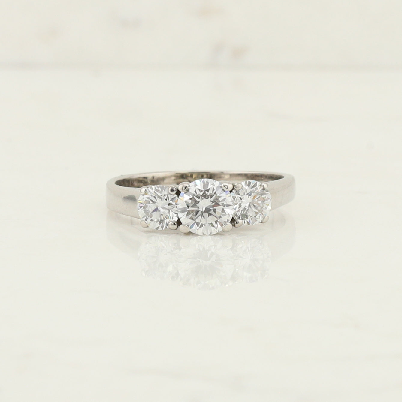 White Gold Diamond Ring